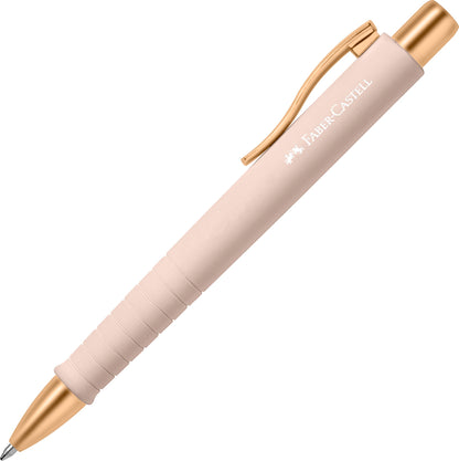 Faber-Castell 241187 - Set of 5 Urban Poly Ball Pens - Pale Pink
