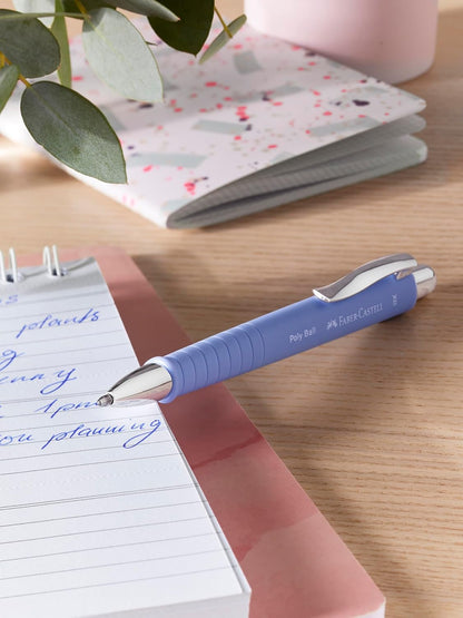 Faber-Castell 241154, Poly Ball XB, Iris Palido