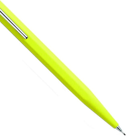 Caran Dache Mechanical Pencil, Fluo Line, Yellow, with 0.7mm Lead