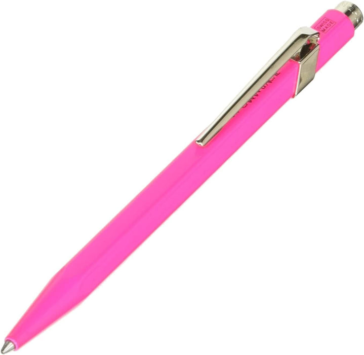 Caran d'Ache 849 Metal Range Ball Pen Fluo - Fluorescent Pink