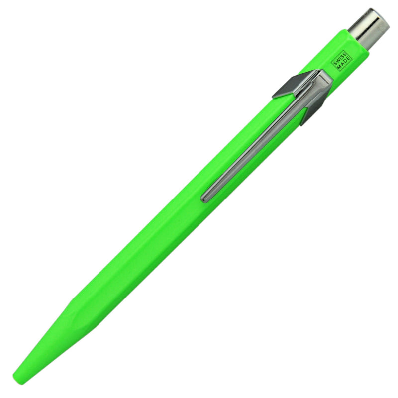 Caran d'Ache 849 Metal Range Ball Pen Fluo - Yellow and Green