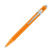 Caran d'Ache 849 Metal Range Ball Pen Fluo - Orange,1 Count (Pack of 1)