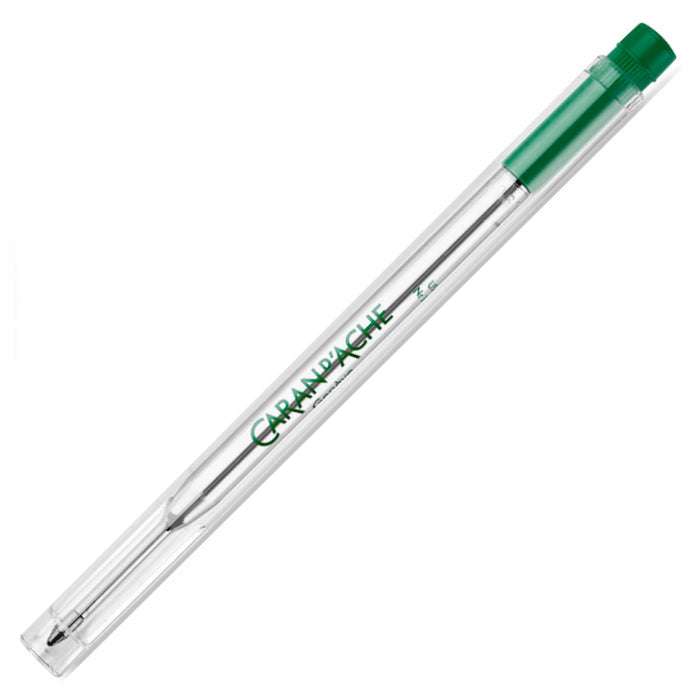 Caran d'Ache Goliath Ballpoint Cartridge for Alchemix Metal Collection, Green Medium,8418.000