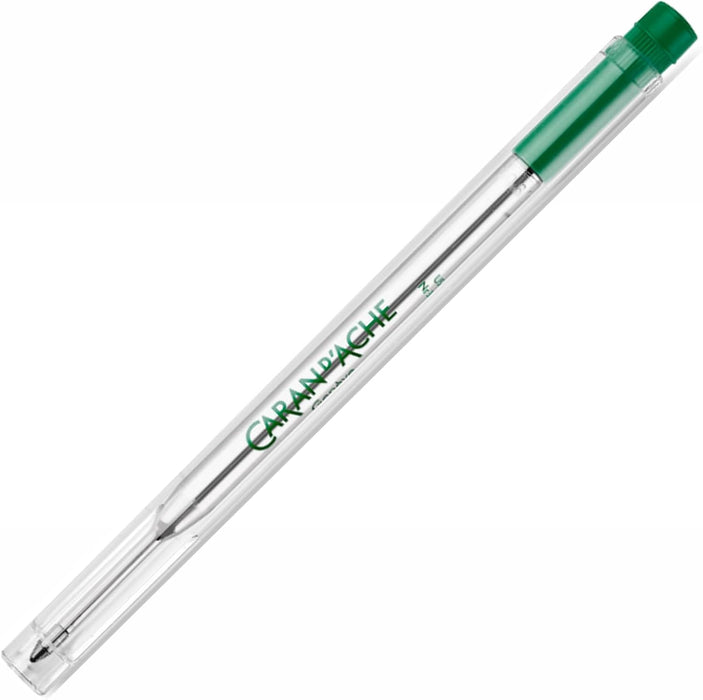 Caran d'Ache Goliath Ballpoint Cartridge for Alchemix Metal Collection, Green Medium,8418.000