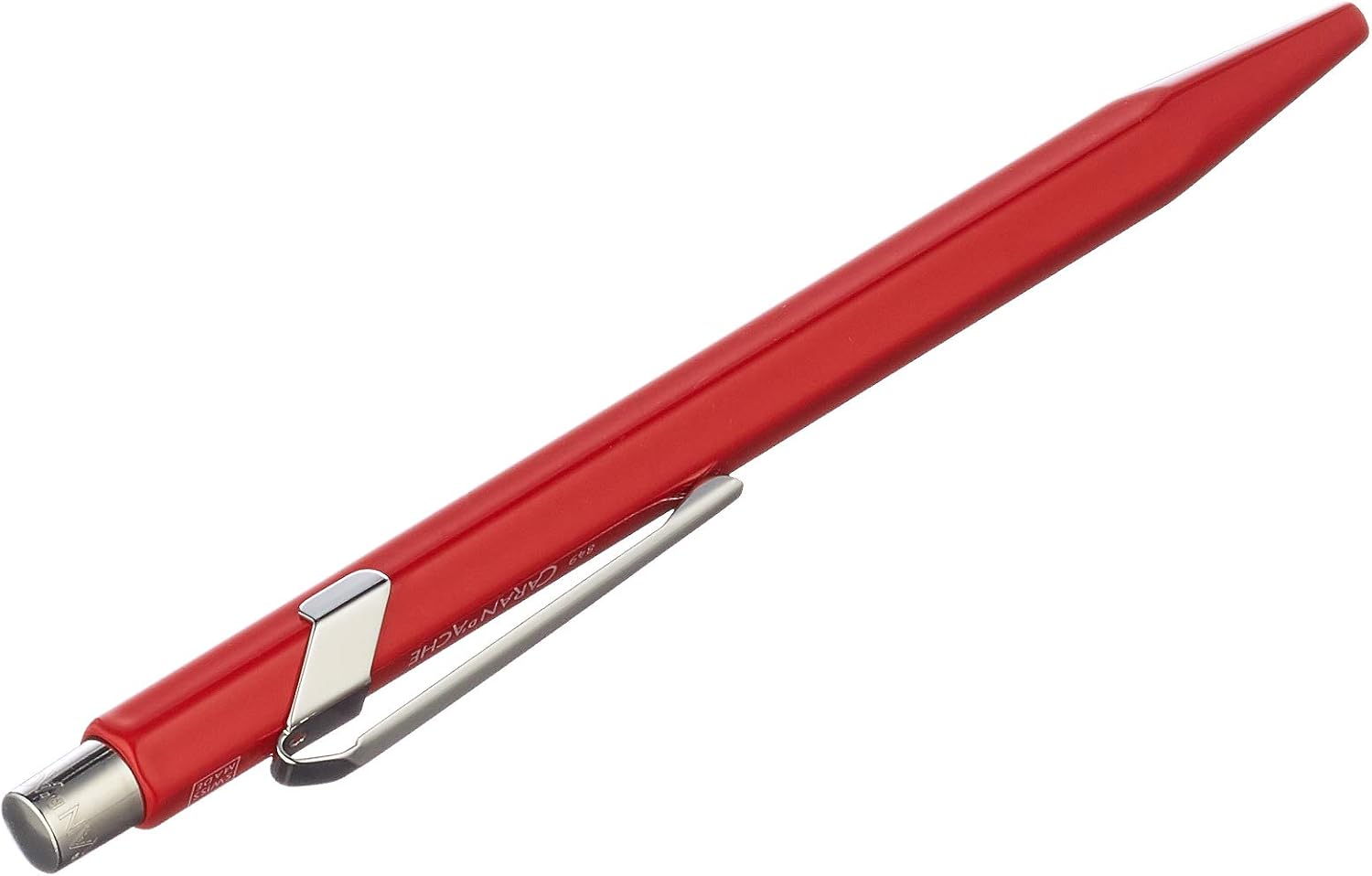 Caran d'Ache 849 Metal Range Ball Pen - Red with Red Cartridge