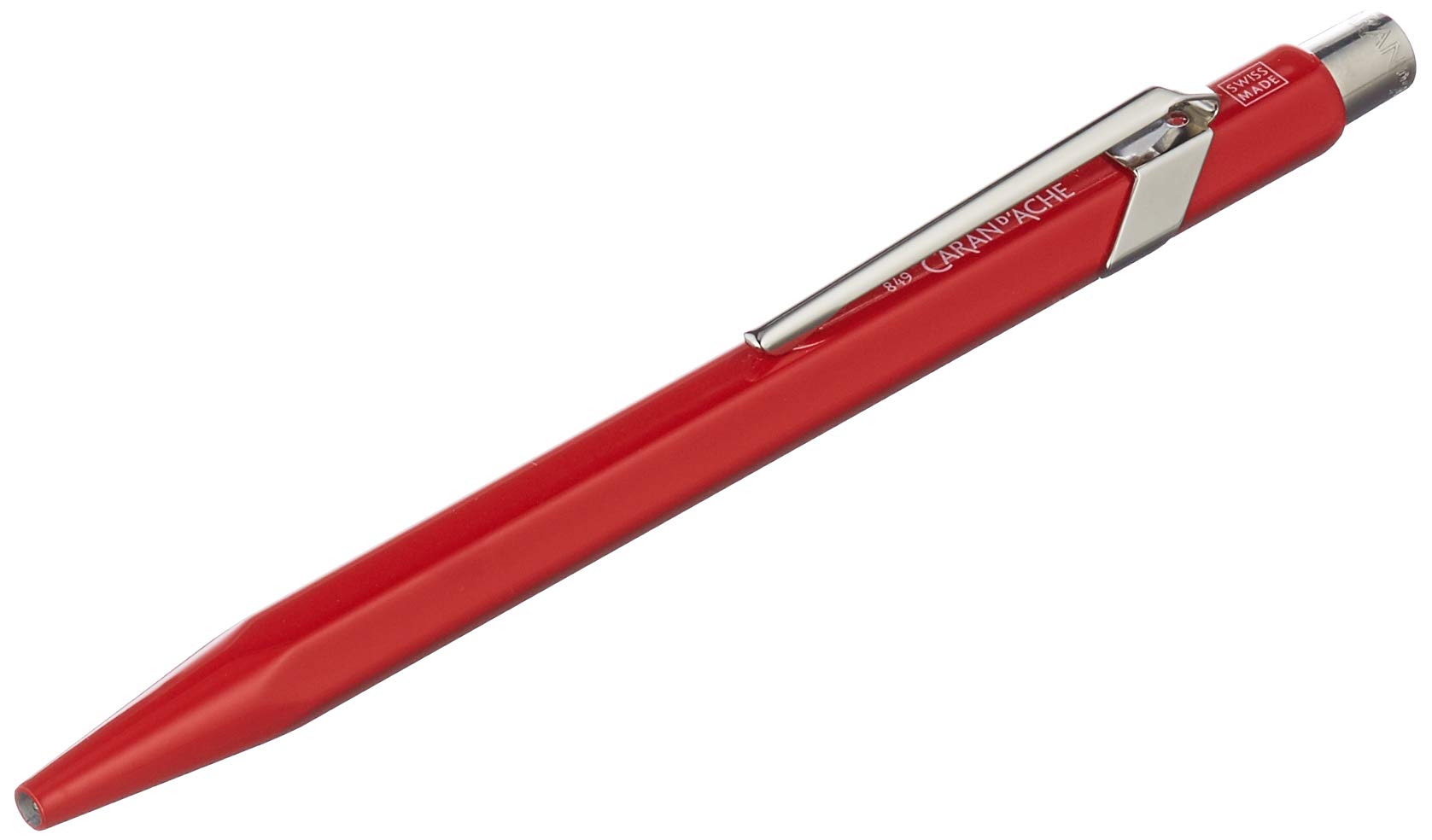 Caran d'Ache 849 Metal Range Ball Pen - Red with Red Cartridge