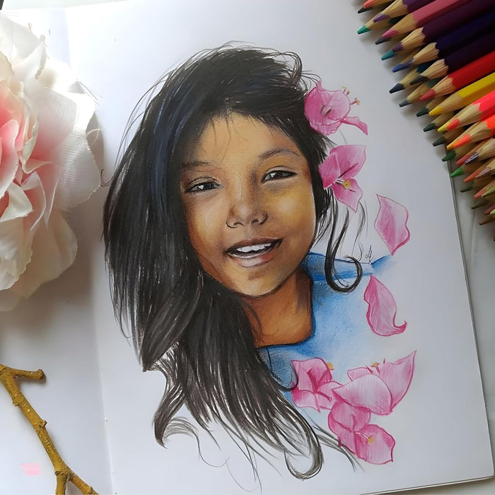 Caran d'Ache Maxi 0494.499 Colouring Pencil Metallic Gold Size: Approx. 14 cm