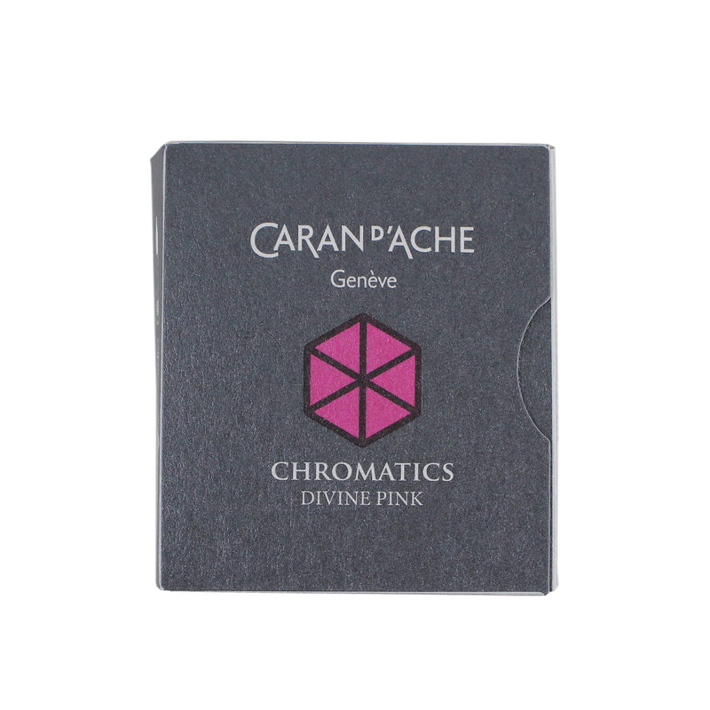 Caran d'Ache CD8021.08 Ink Cartridges - Divine Pink (Pack of 6