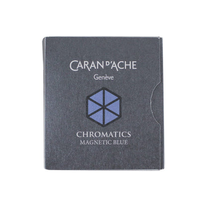 Caran d'Ache CD8021.149 Ink Cartridges - Magnetic Blue (Pack of 6)
