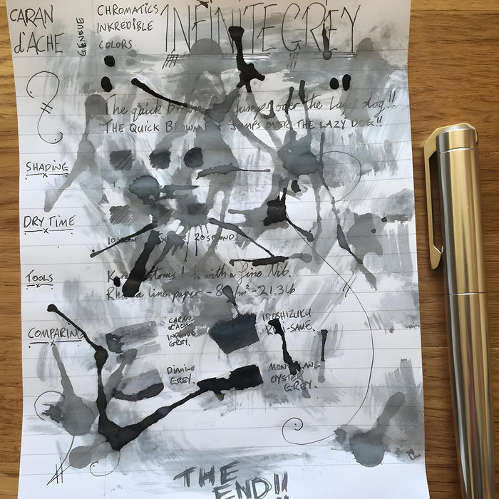 Caran d'Ache CD8021.221 Ink Cartridges - Delicate Green (Pack of 6