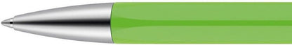 Caran Dache Ballpoint Pen, Spring Green, with SwissRide Blue Medium Cartridge