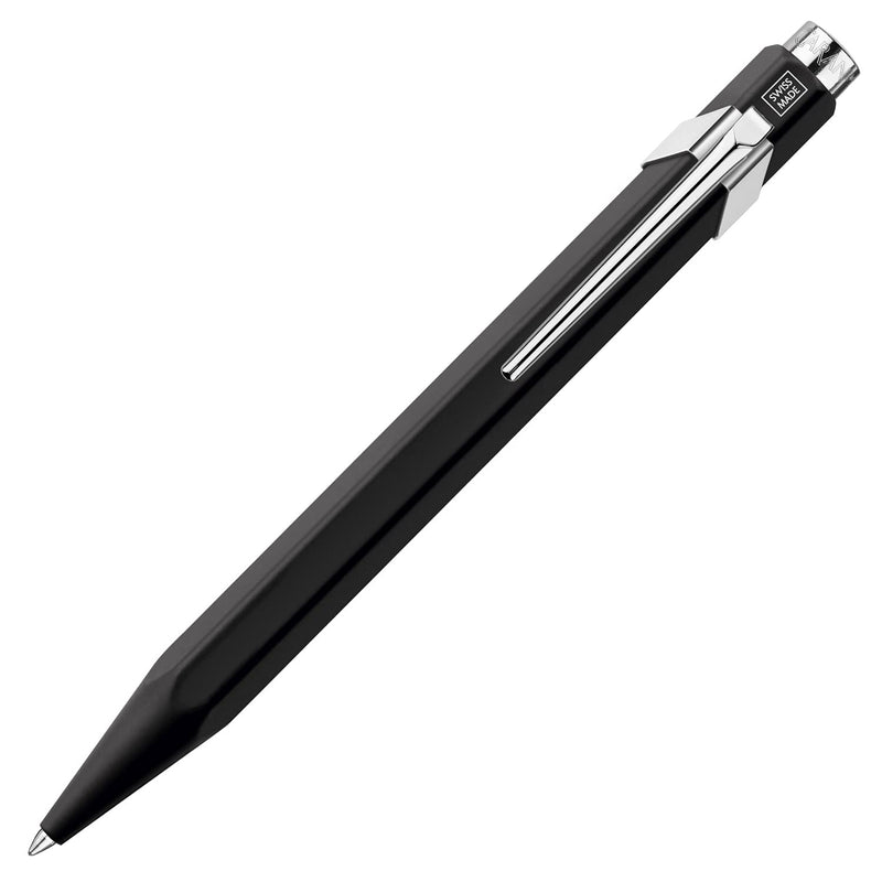 Caran d'Ache 849 Popline 0846.509 Ballpoint Pen with Case Black Lacquered Line Width M Font Colour Black Length 12.5 cm