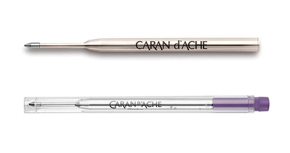 Caran d'Ache Goliath 8.421.111 Medium Ballpoint Pen Refill Purple Length 12.3 cm Diameter 0.9 cm