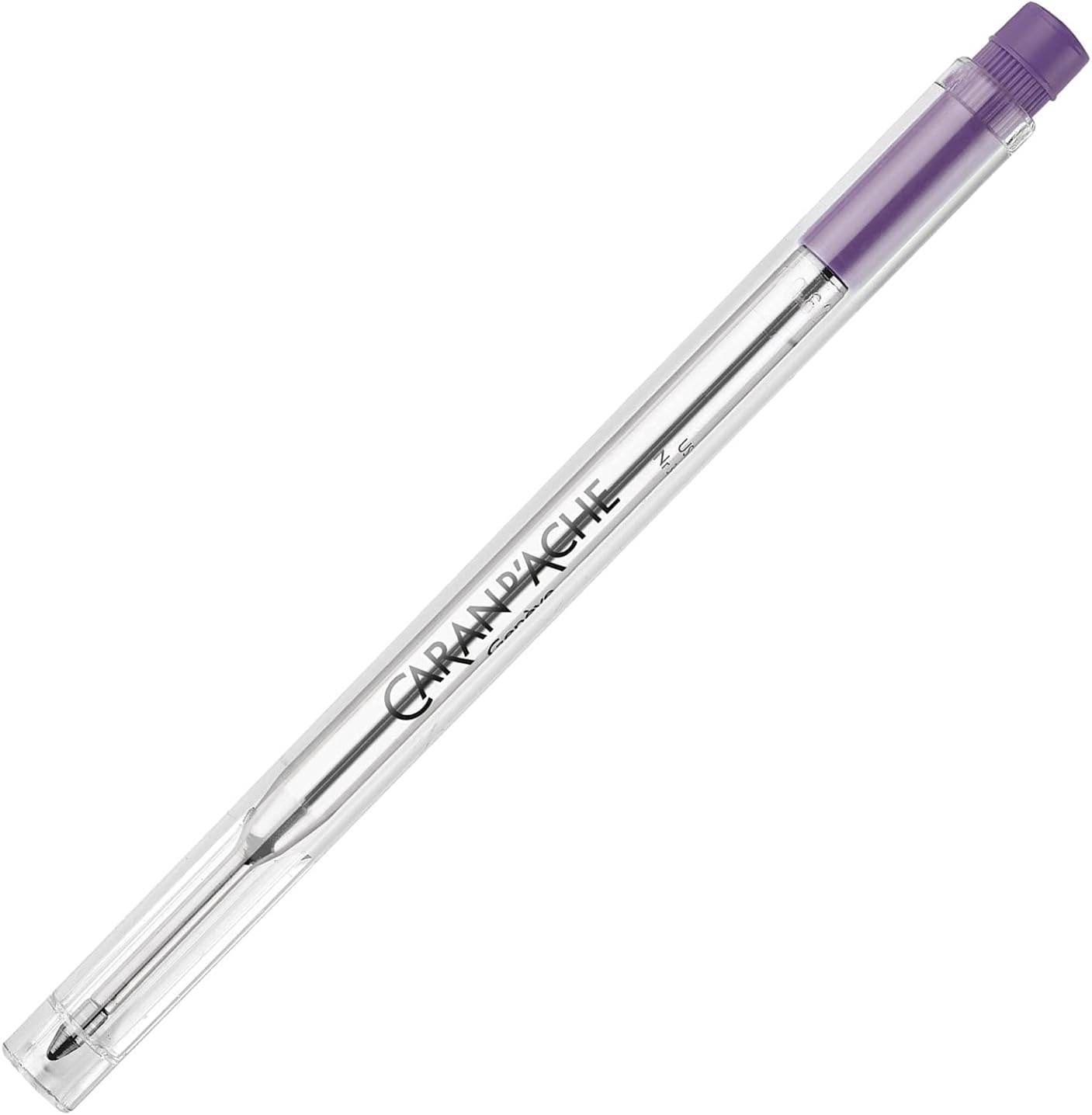 Caran d'Ache Goliath 8.421.111 Medium Ballpoint Pen Refill Purple Length 12.3 cm Diameter 0.9 cm
