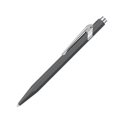 Caran d’Ache – Bolígrafo Ballpoint 849 Classic Line Retráctil de Aluminio con diseño en forma hexagonal (Color Gris Antracita