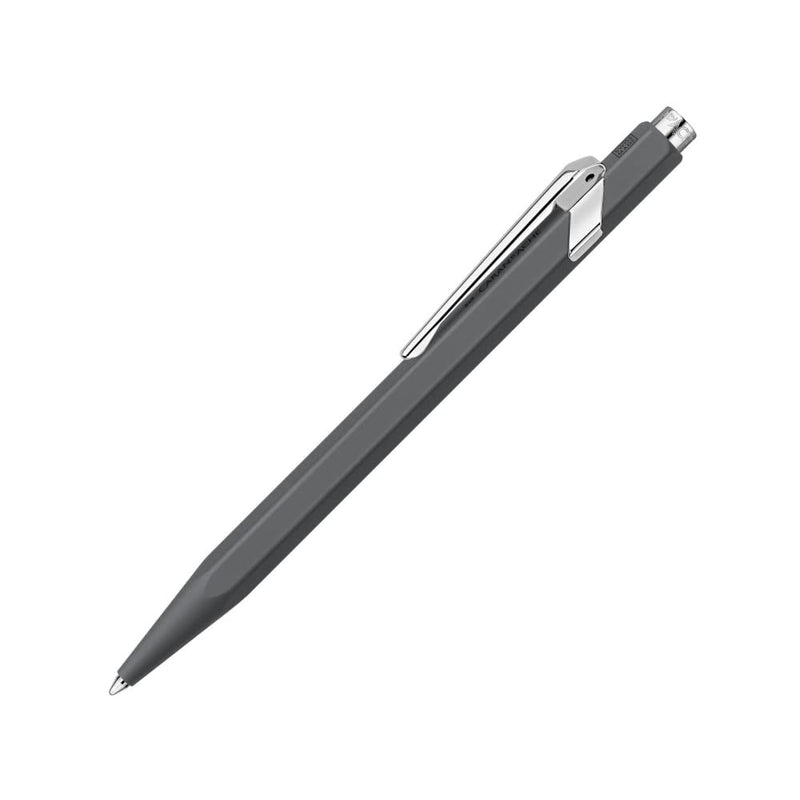 Caran d’Ache – Bolígrafo Ballpoint 849 Classic Line Retráctil de Aluminio con diseño en forma hexagonal (Color Gris Antracita