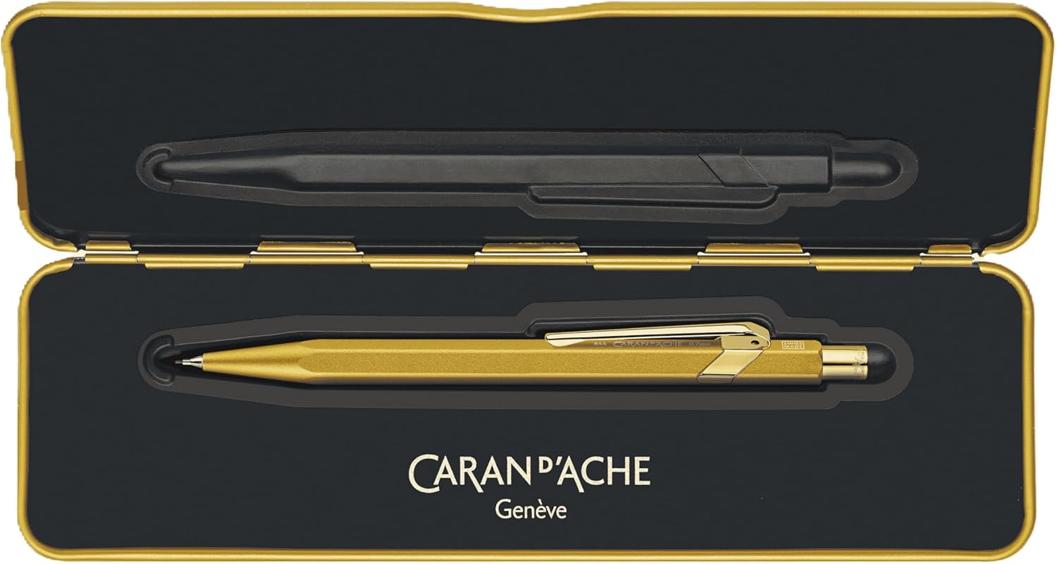 Caran d'Ache 844 Mechanical Pencil: Goldbar in slimpack