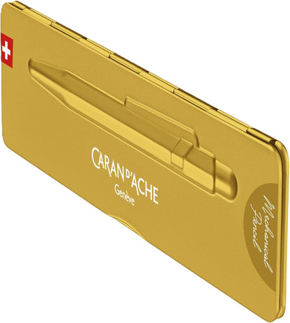 Caran d'Ache 844 Mechanical Pencil: Goldbar in slimpack