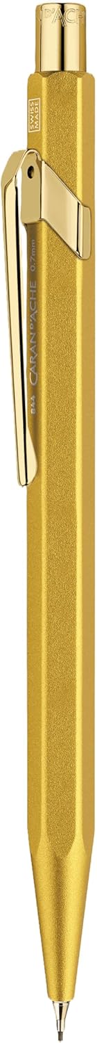 Caran d'Ache 844 Mechanical Pencil: Goldbar in slimpack