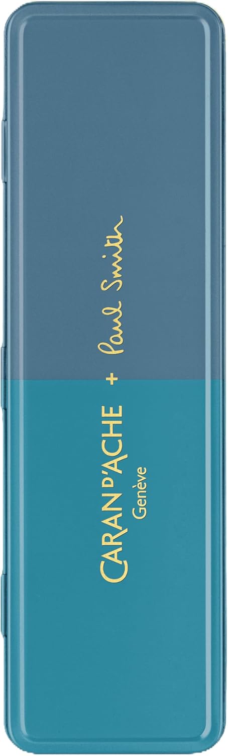 Caran d'Ache Paul Smith V4 Mechanical Pencil, Cyan Steel