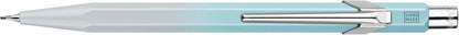 CARAN D'ACHE Caran d'Ache - Juego de regalo 849 Spring Mist 8490-704, bolígrafo a base de aceite + lápiz mecánico, edición limitada de 0,5 mm