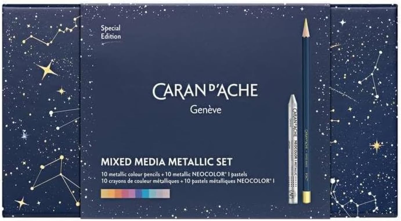 Caran d'Ache Cosmic Blue Special Edition Multiproduct Set
