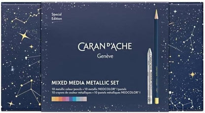 Caran d'Ache Cosmic Blue Special Edition Multiproduct Set