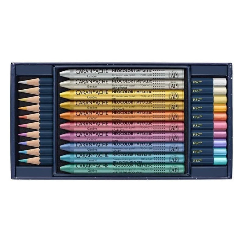 Caran d'Ache Cosmic Blue Special Edition Multiproduct Set