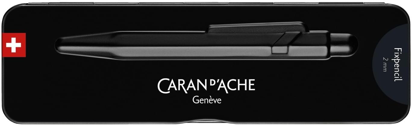 Caran d'Ache Fix Pencil, Black Edition 0022-496 2.0mm, Slim Pack
