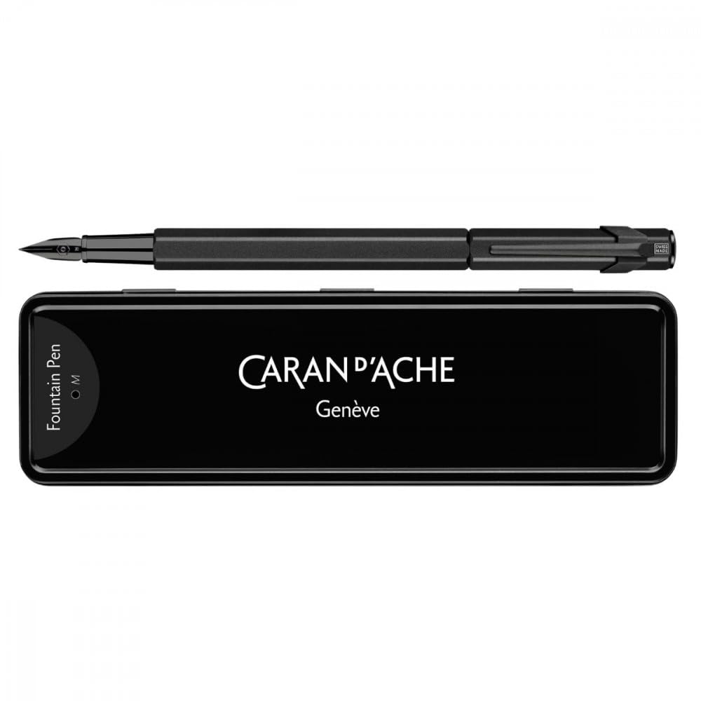 Caran D`Ache 849 Fountain Pen Black Code M