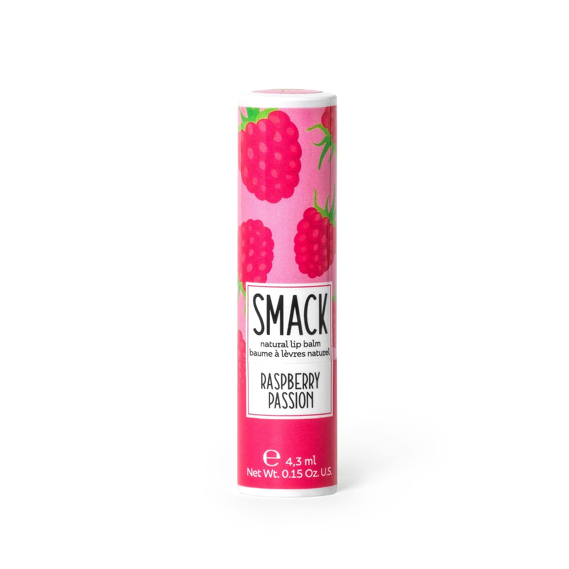 Legami Smack Natural Lip Balm - Raspberry Passion