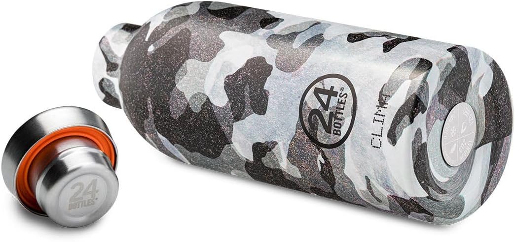 24 Bottles - Clima Bottle 0.5 L - Camo Grey (24B578
