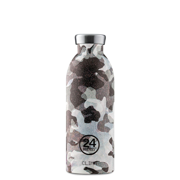 24 Bottles - Clima Bottle 0.5 L - Camo Grey (24B578