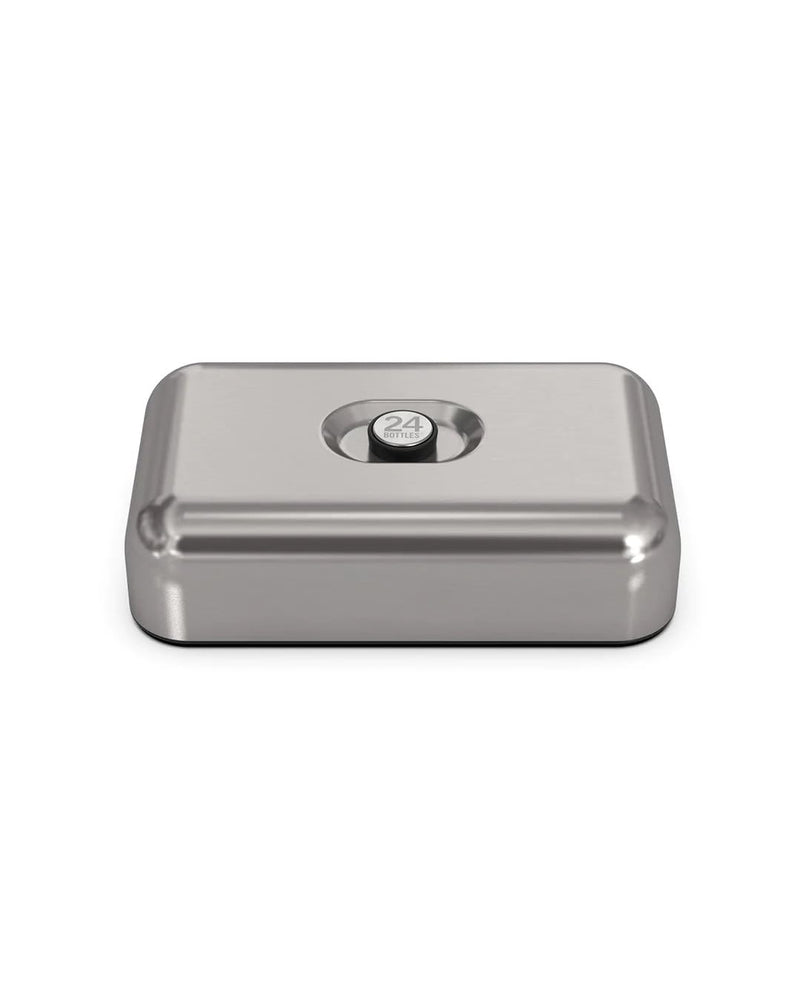 24 Bottles - Lunch Box - Brushed Steel (24B272