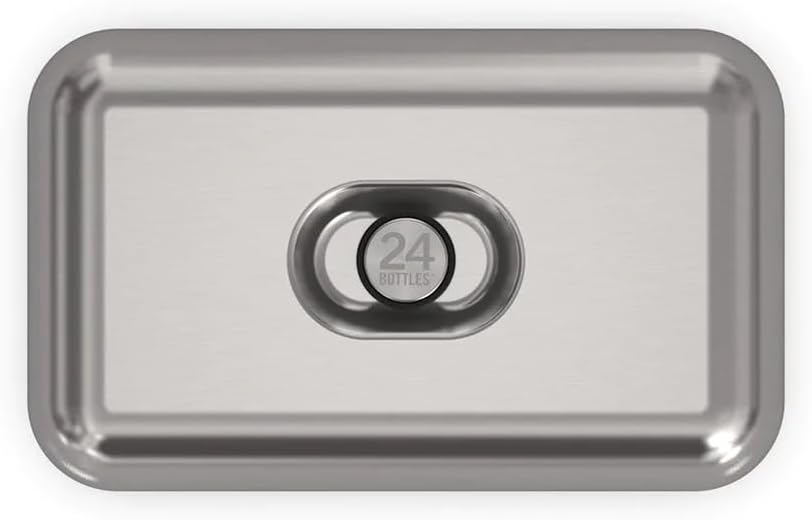 24 Bottles - Lunch Box - Brushed Steel (24B272