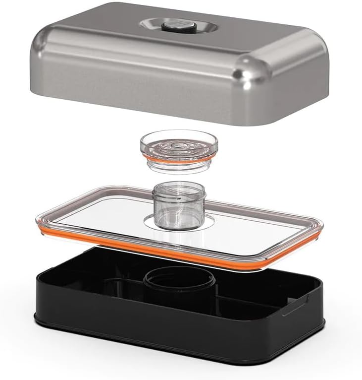 24 Bottles - Lunch Box - Brushed Steel (24B272