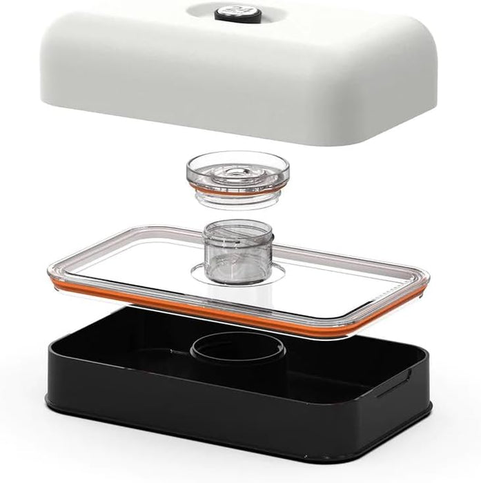 24 Bottles - Lunch Box - Ice White Stone Finish (24B271