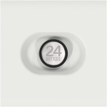 24 Bottles - Lunch Box - Ice White Stone Finish (24B271