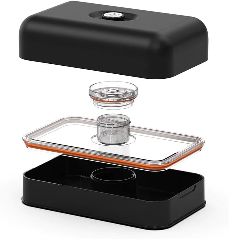 24Bottles – Lunch Box – Tuxedo Black Stone Finish (24B270