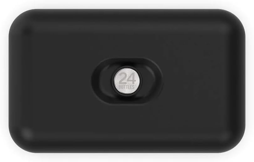 24Bottles – Lunch Box – Tuxedo Black Stone Finish (24B270