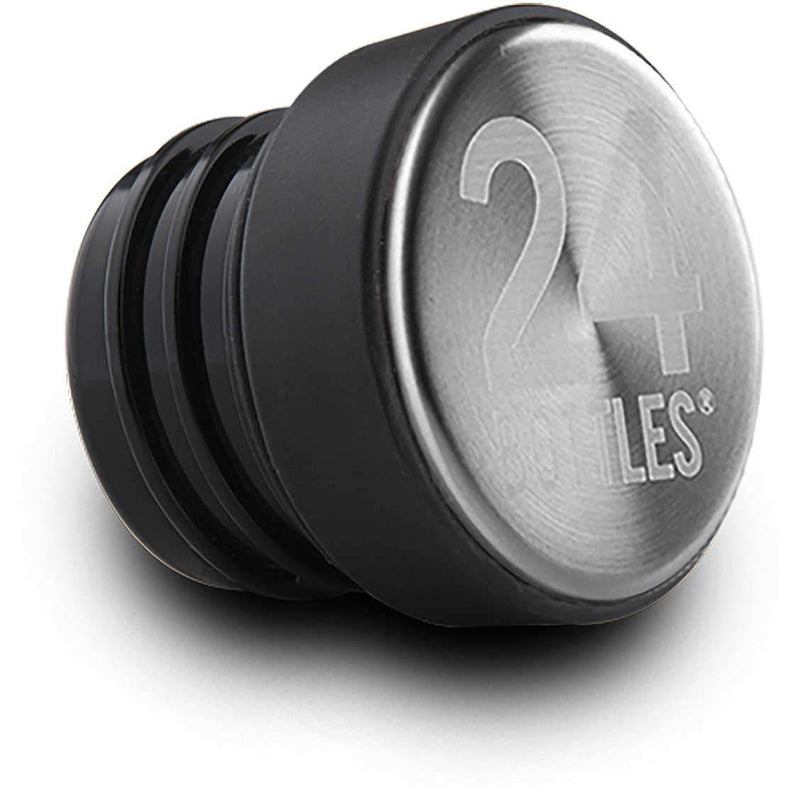 24Bottles by Benture Tappo Black 250ml, 500ml, 1l