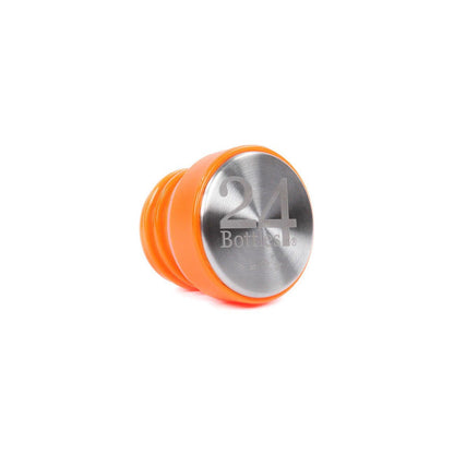 24BOTTLES Water Lid Accessory for Water Bottle, Adults, Unisex, Orange (Orange), One Size