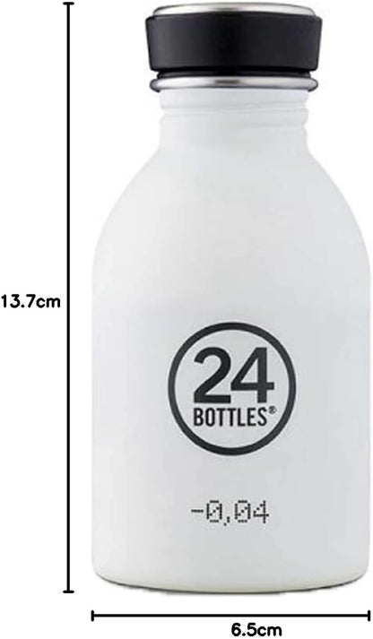 24Bottles Urban bottle 250 ml Daily usage Black,White Stainless steel