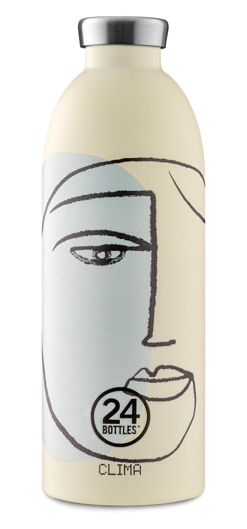 24 BOTTLES - Clima Bottle 0.85L - White Calypso (24B920