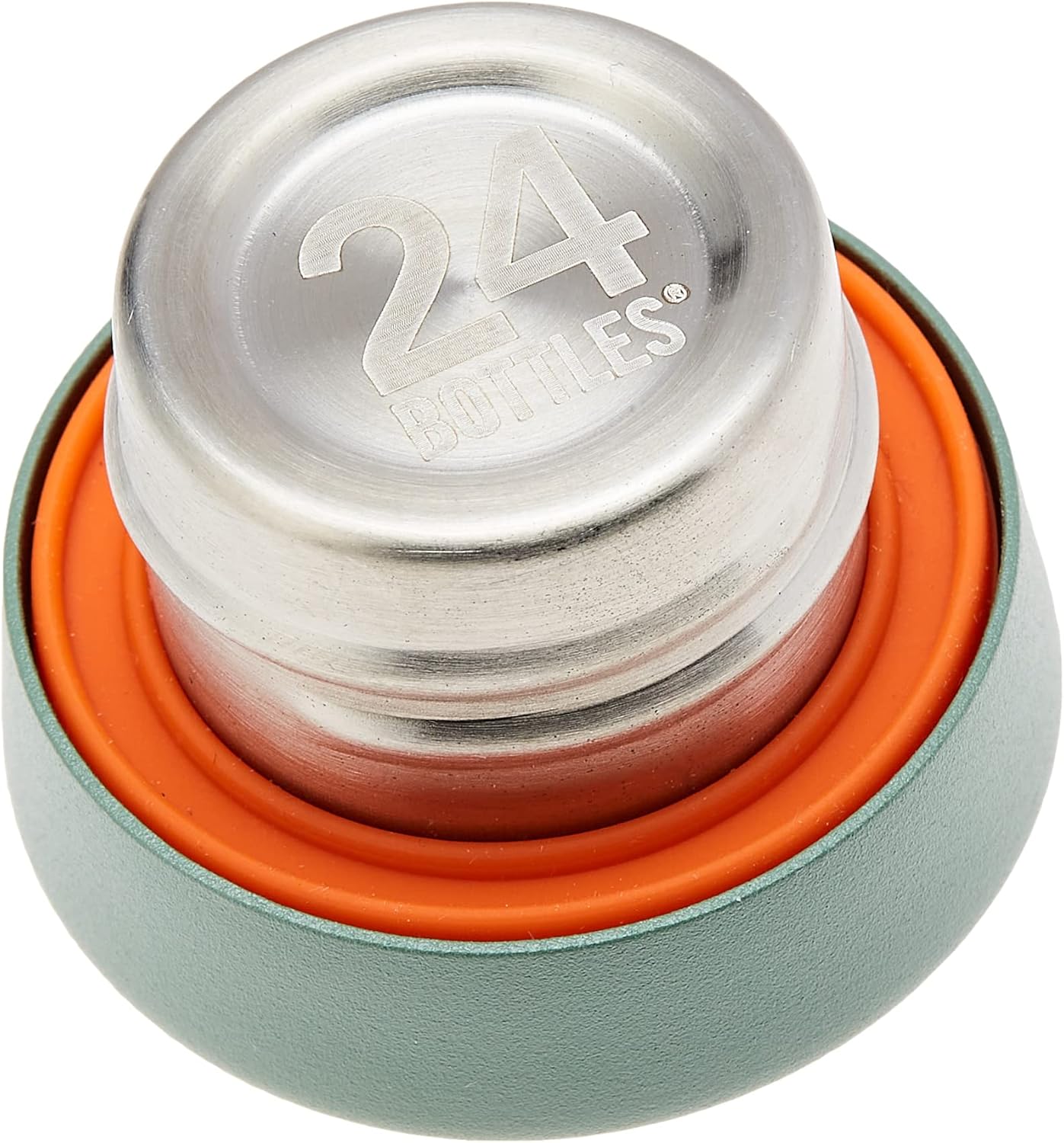 24Bottles Clima Lid Light Water Bottle Accessory, Green (Green) One Size