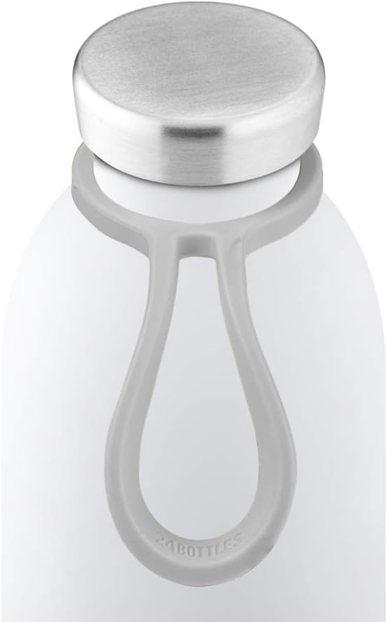 24Bottles Bottle Tie Light Water Bottle Accessory, Unisex, Grey (Grey), One Size
