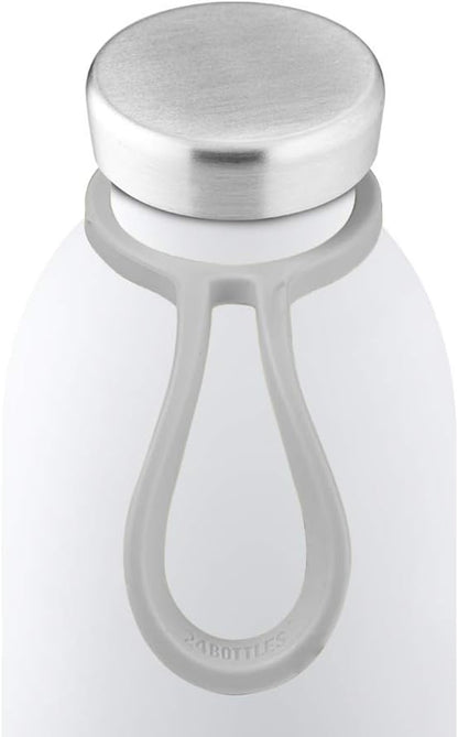 24Bottles Bottle Tie Light Water Bottle Accessory, Unisex, Grey (Grey), One Size