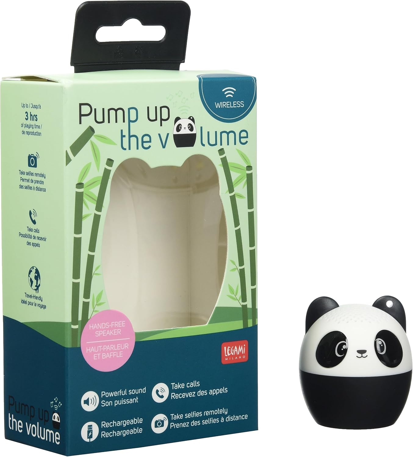 Legami MSP0001 Pump Up The Volume Mini Speaker