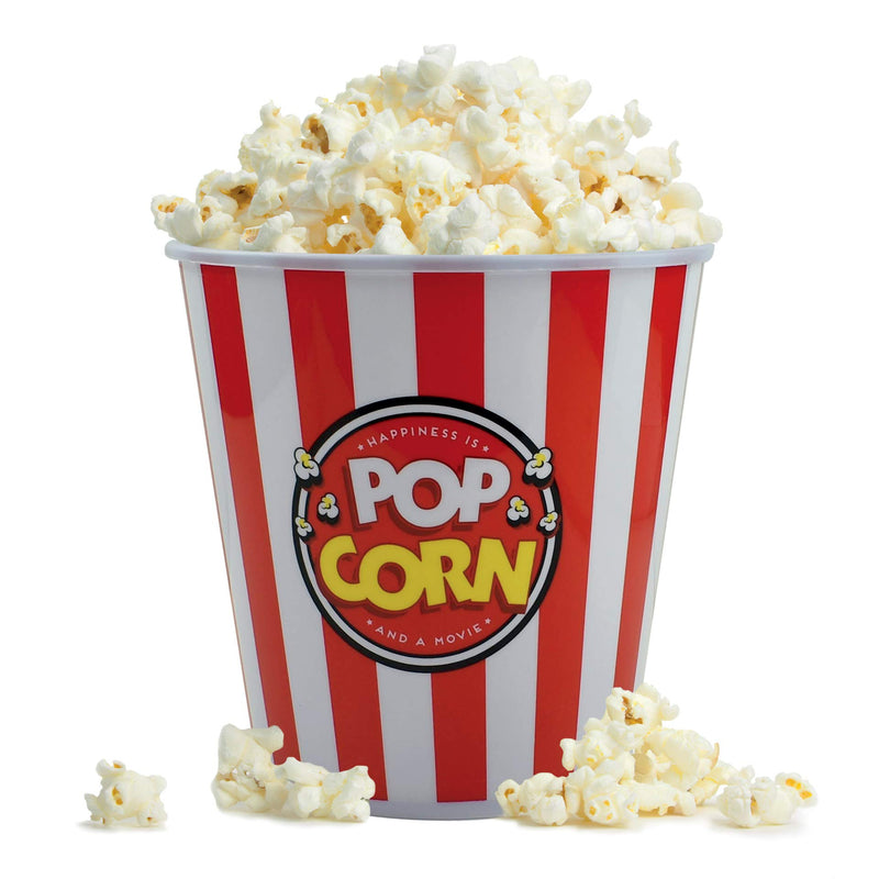 Legami Pop Corn Box for Movie Night Diameter 17.5 cm, us l/asia, Multi-Coloured, One Size