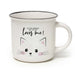Legami Cup-Puccino Cat Mug, Bone China, Multicoloured, 350 ml